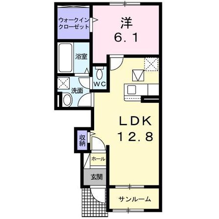 テルースの物件間取画像